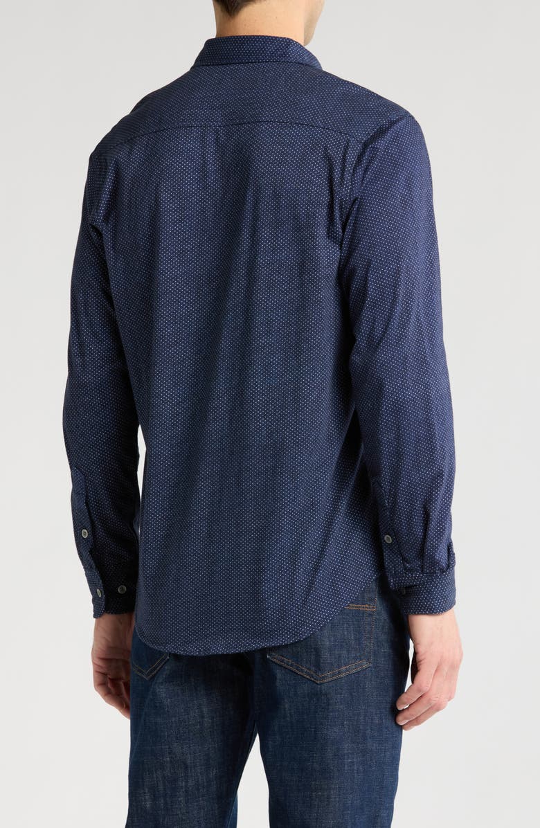 Coastaoro Ohdat Button-Up Shirt, Alternate, color, Navy