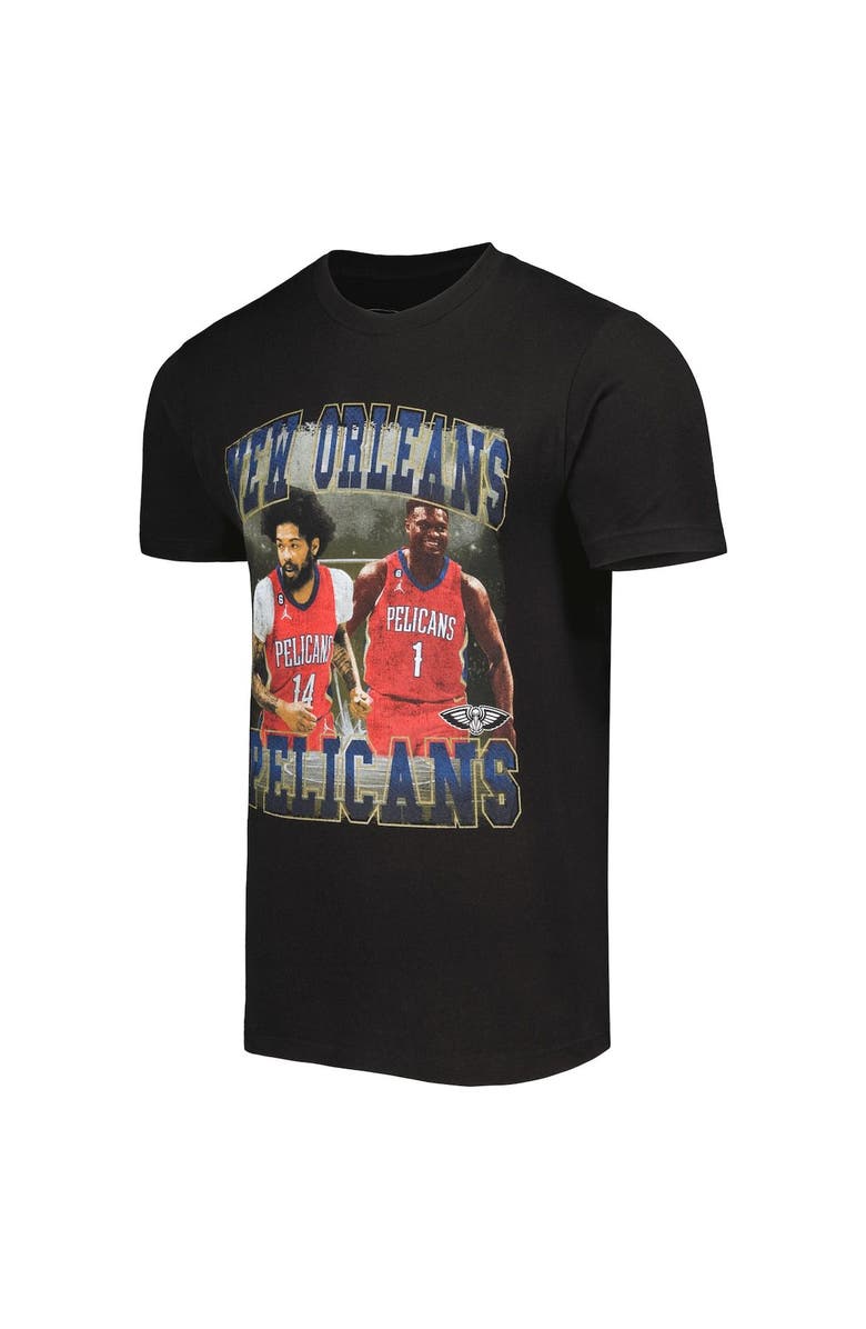 Stadium Essentials Unisex Stadium Essentials Zion Williamson & Brandon Ingram Black New Orleans Pelicans Player Duo T-Shirt, Alternate, color, Black