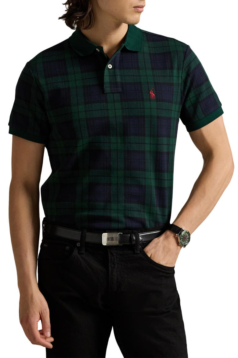 Classic Fit Palid Jacquard Cotton Polo (Men) | Nordstrom