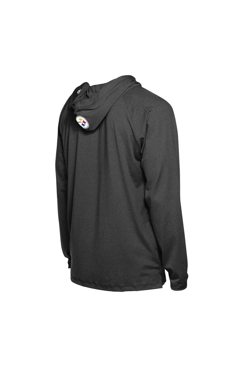 Men's New Era  Black Pittsburgh Steelers Functional Fandom Hoodie, Alternate, color, Black