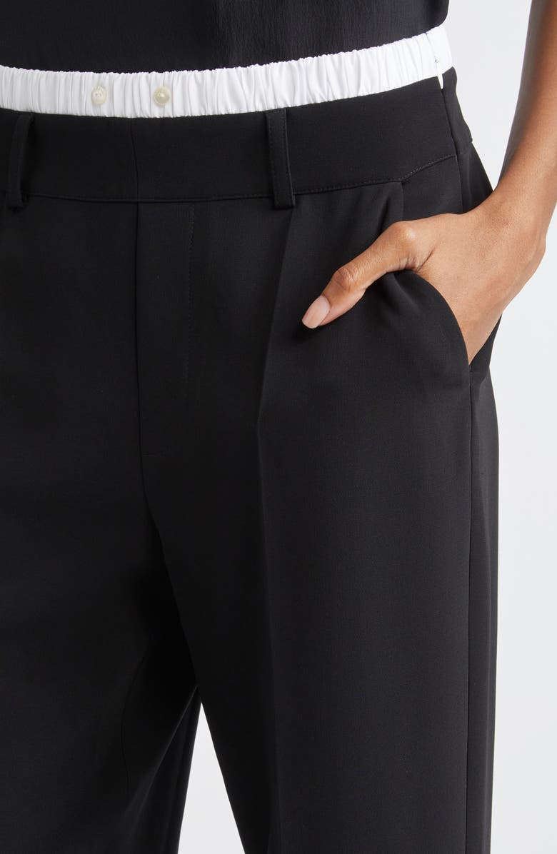 Cinq à Sept Vittoria Boxer Detail Pants, Alternate, color, 