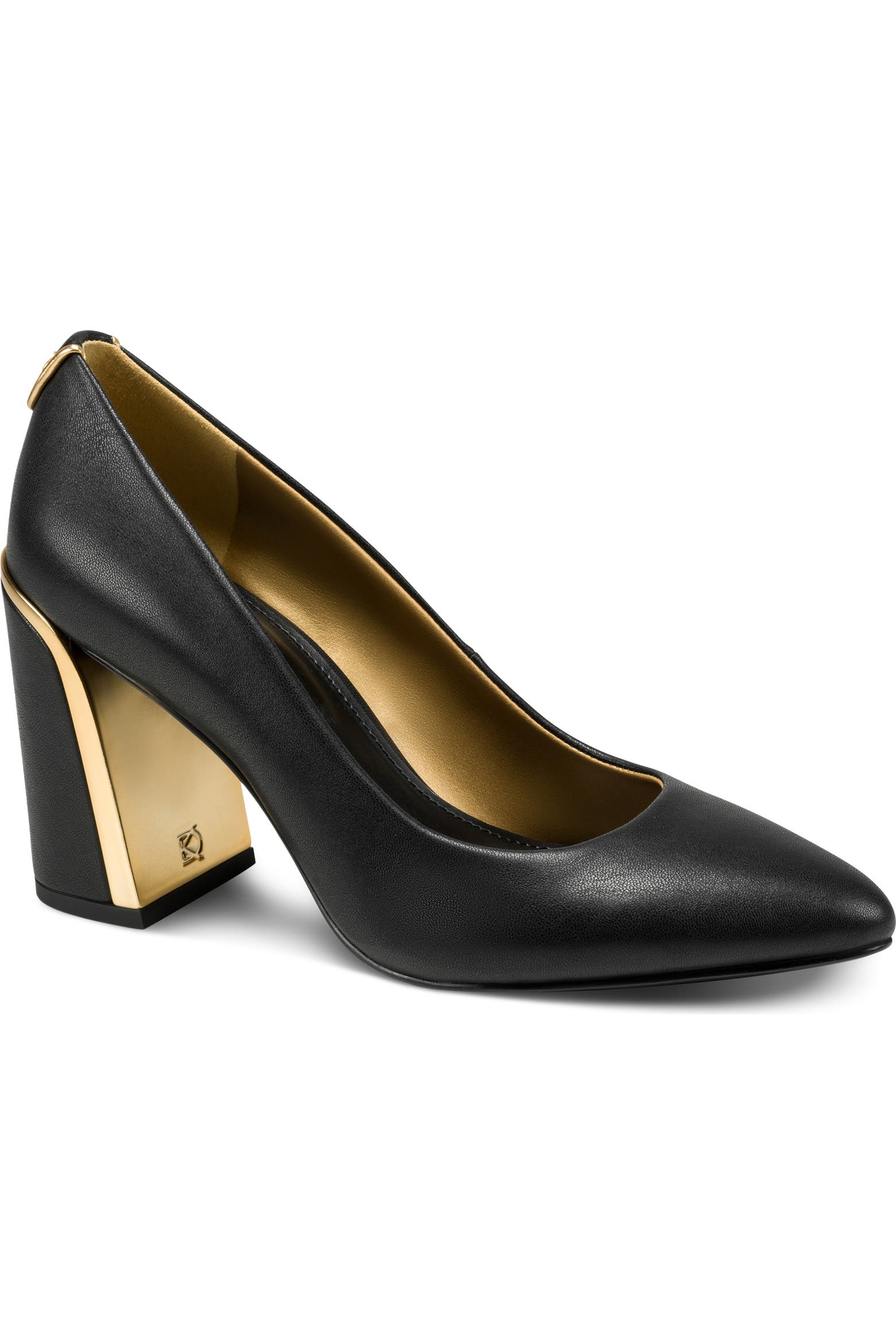 Color Code 055 DONNA KARAN Romina Block Heel Pump (Women) | Nordstrom