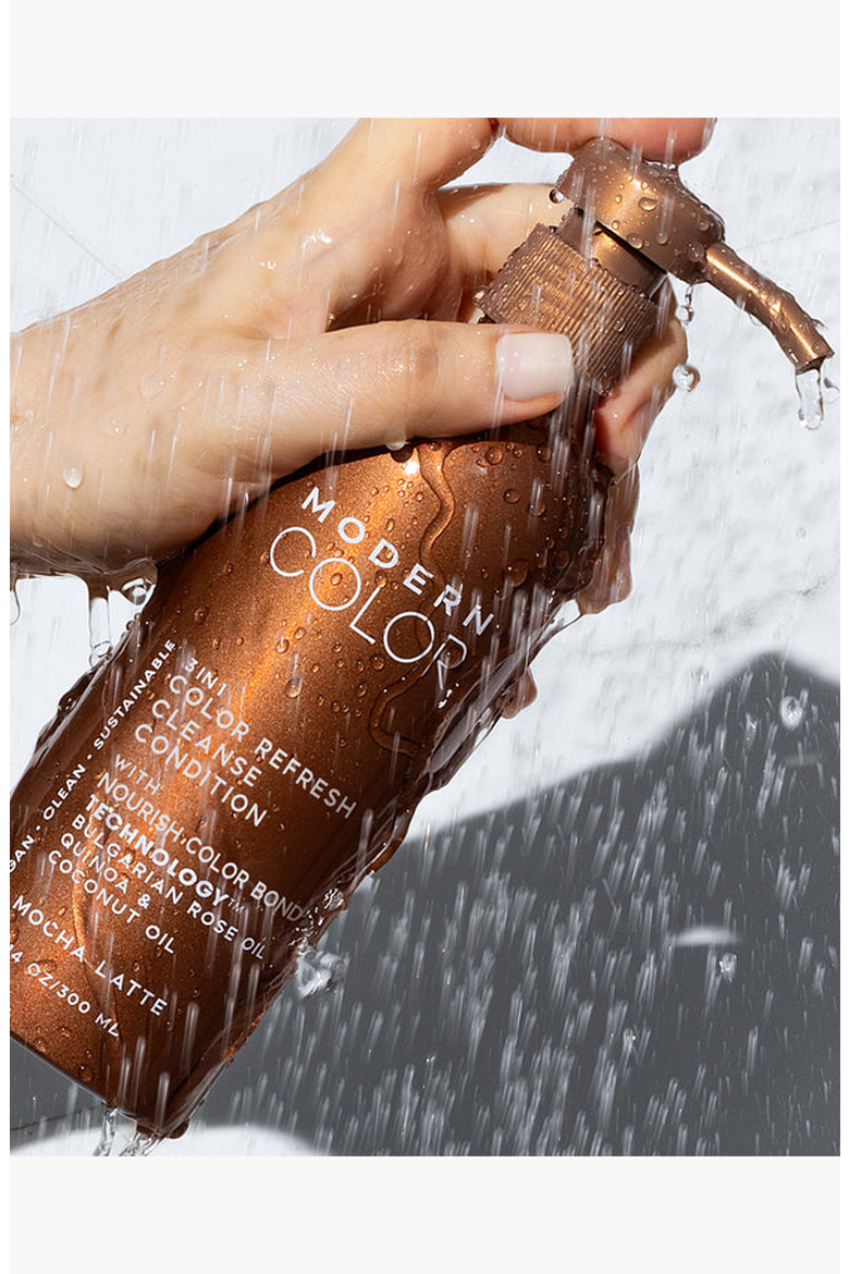 Mocha Latte 3-in-1 Hair Color Refresh Cleanse Conditioner, Alternate, color, Single