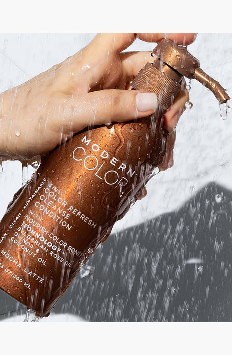 Modern Color Mocha Latte 3-in-1 Hair Color Refresh Cleanse Conditioner, Alternate, color, Single