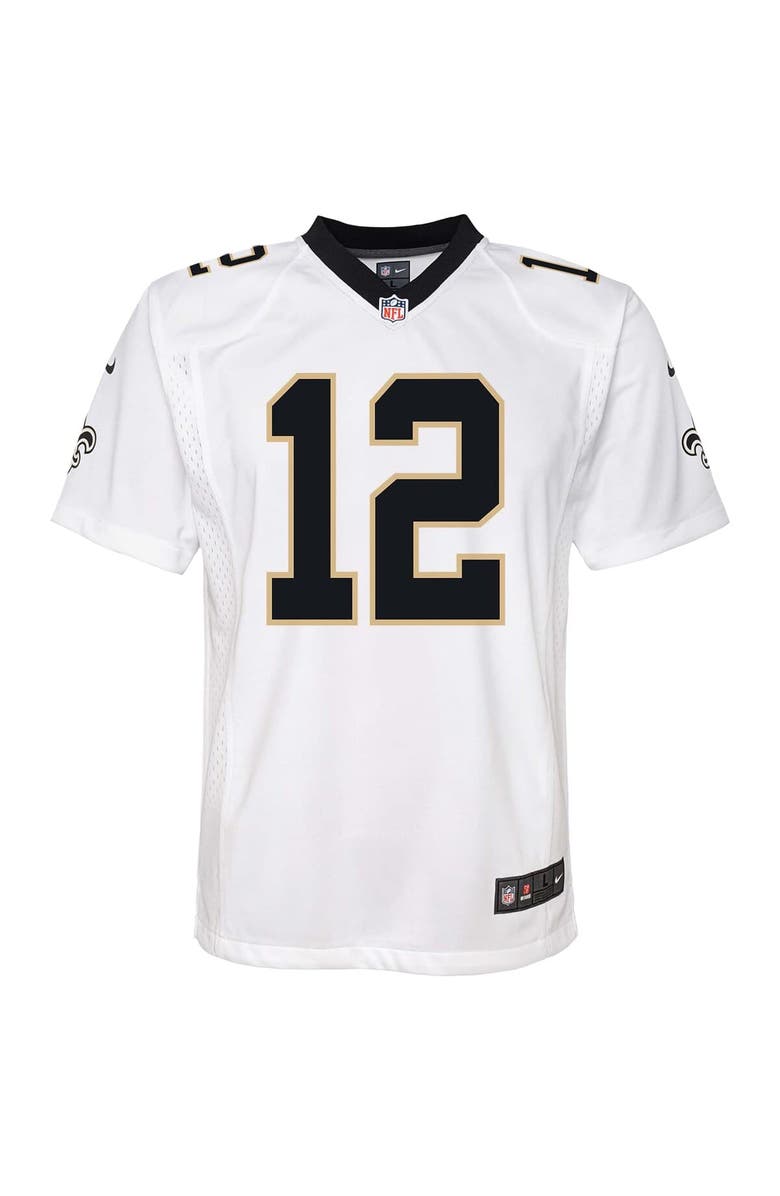 Nike Youth Nike Chris Olave White New Orleans Saints Game Jersey, Alternate, color, White
