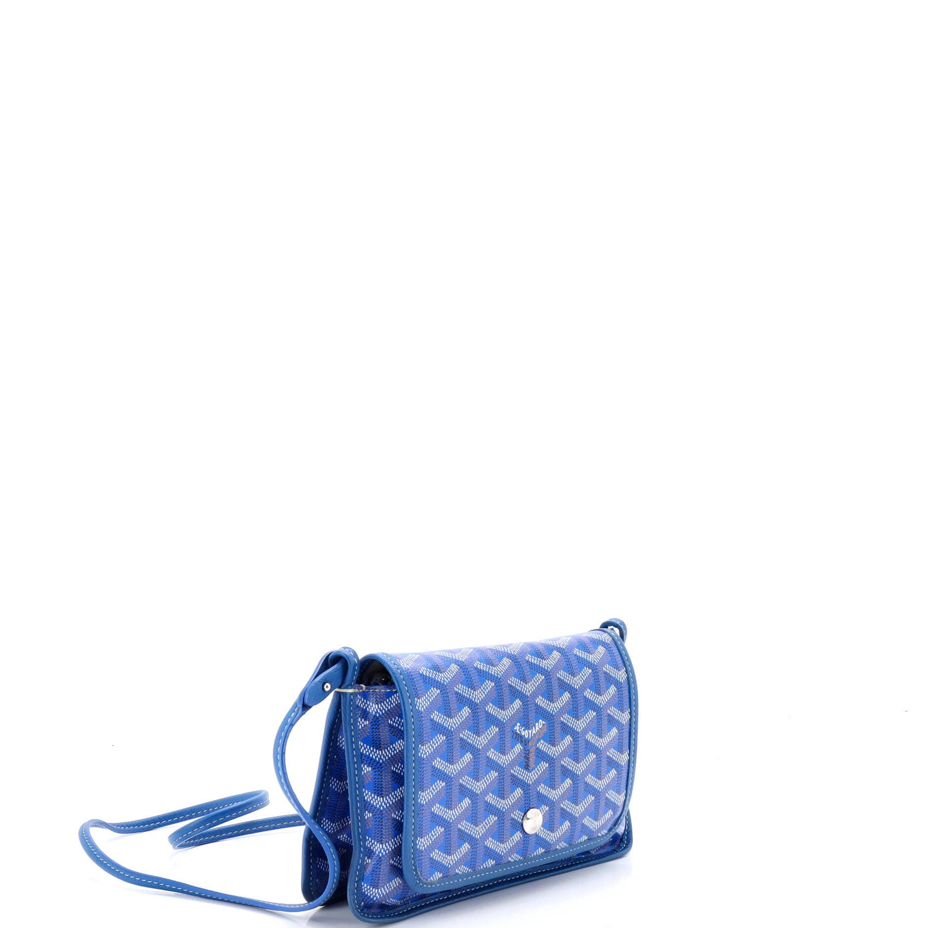 Pre-Owned Goyard Plumet Clutch Wallet Coated Canvas, Alternate, color, 