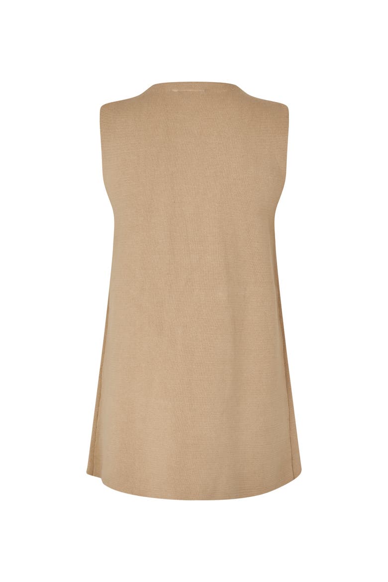 MaLinbine Longline Sleeveless Cardigan, Alternate, color, Incense