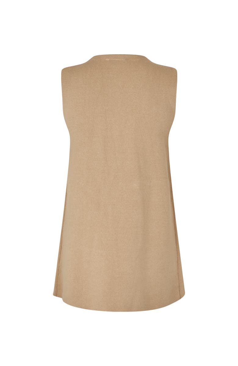 Masai Copenhagen MaLinbine Longline Sleeveless Cardigan, Alternate, color, Incense