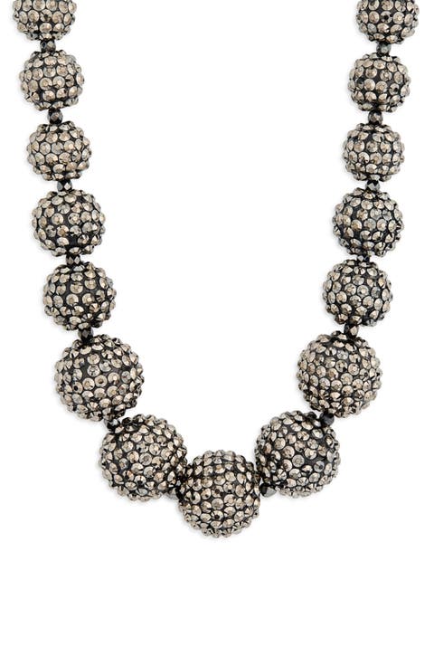 Pavé Ball Necklace