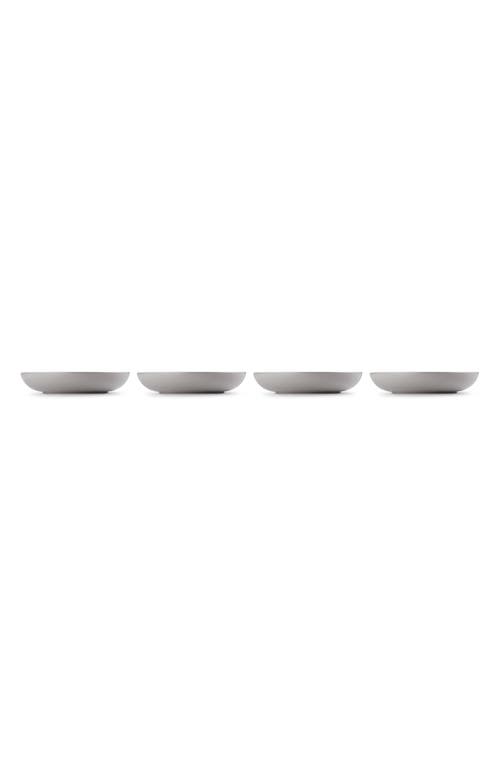 Le Creuset Vancouver Set Of 4 Pasta Bowls In Oyster