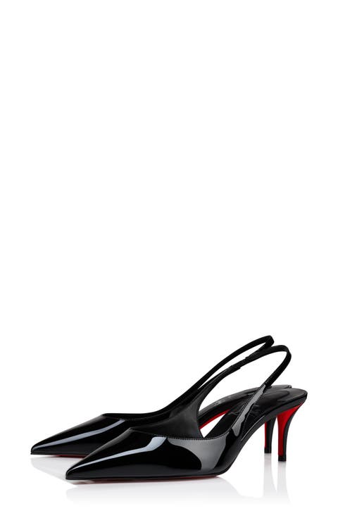 Miss Z Pointed Toe Slingback Pump (Women)