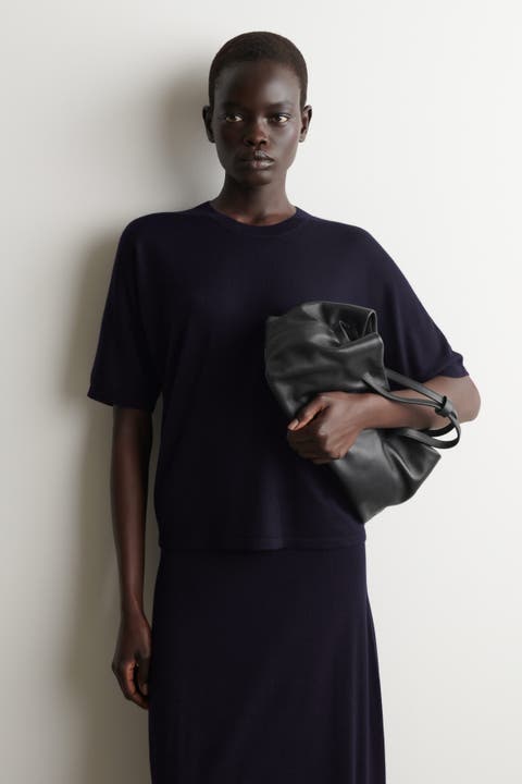 Knitted Merino Wool T-Shirt