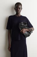 COS Knitted Merino Wool T-Shirt