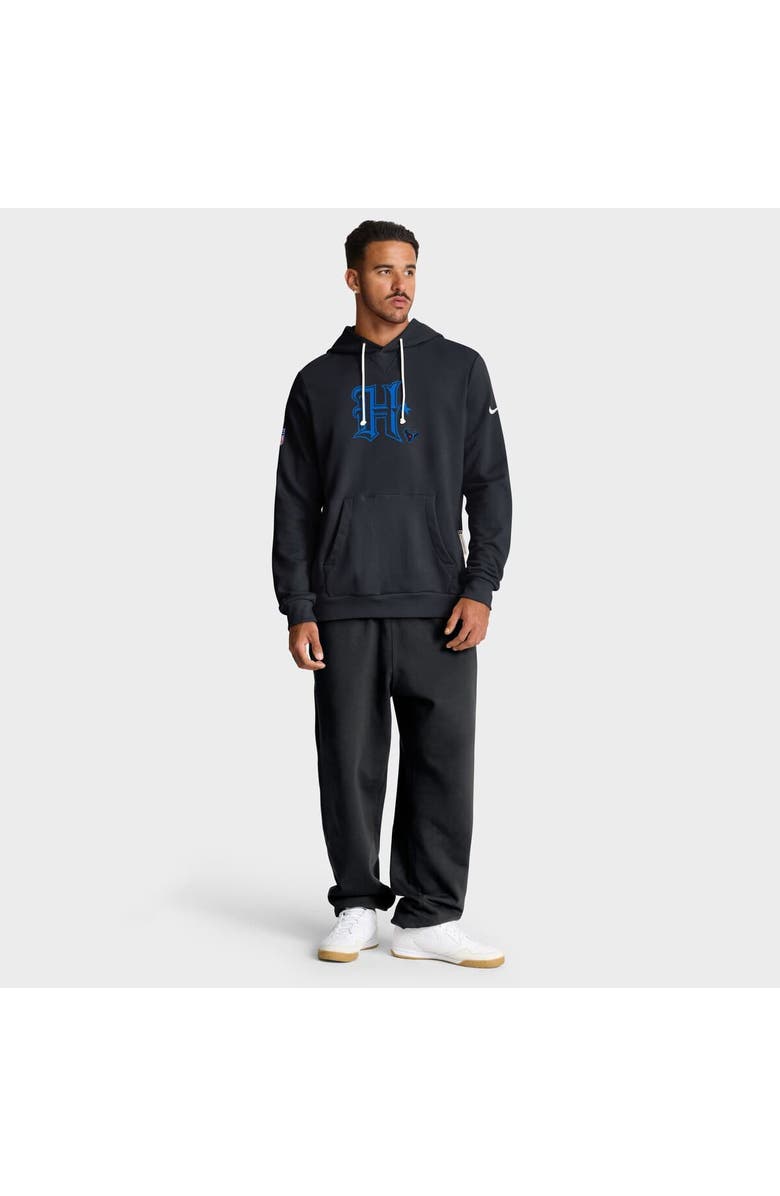 Nike Men's Nike Navy Houston Texans  Sideline Offensive Set Play Performance Pullover Hoodie, Alternate, color, Navy