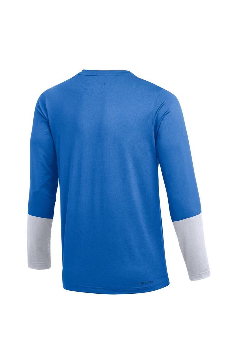 Jordan Brand Men's Jordan Brand Blue UCLA Bruins Football Performance Long Sleeve T-Shirt, Alternate, color, Blue