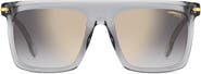 Carrera Eyewear 359/S 56mm Rectangular Flat Top Sunglasses
