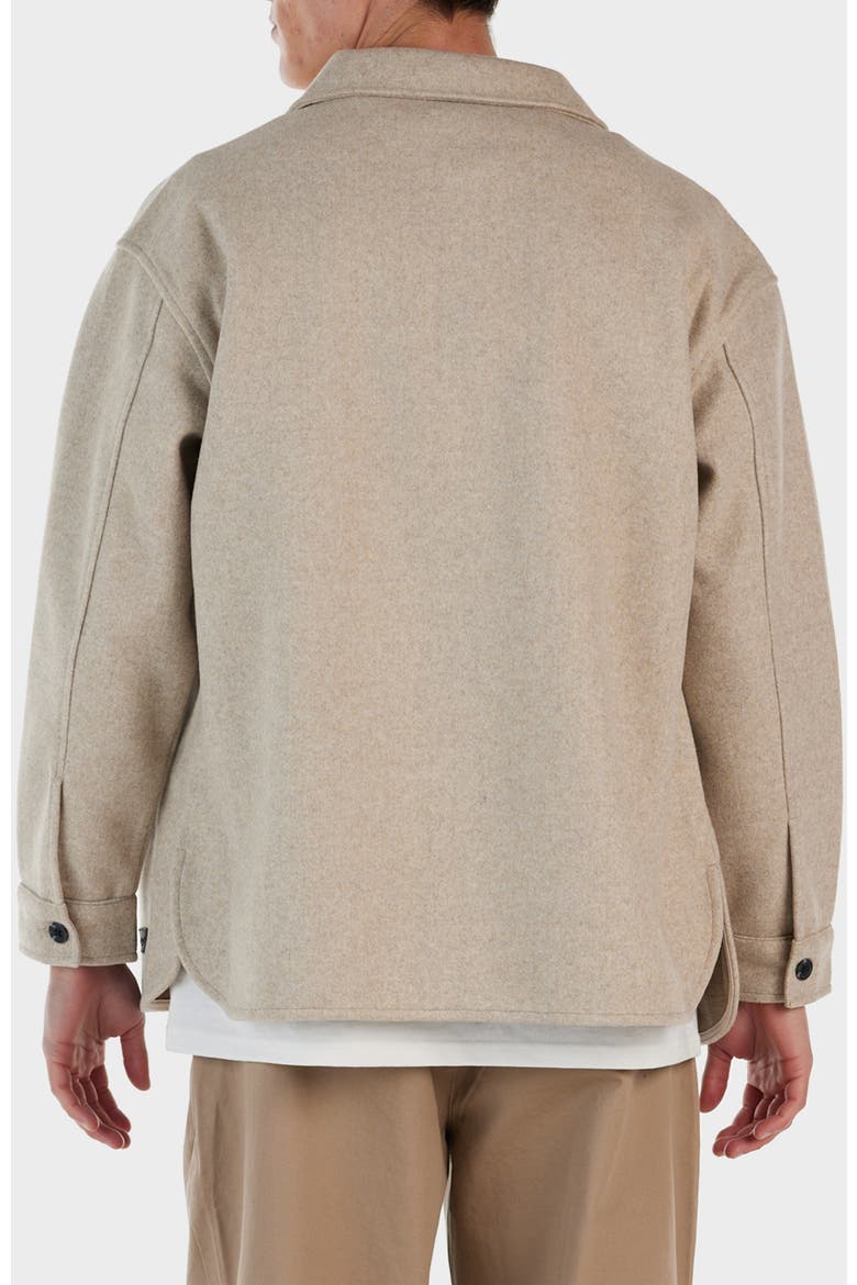 Durant Shacket, Alternate, color, Beige