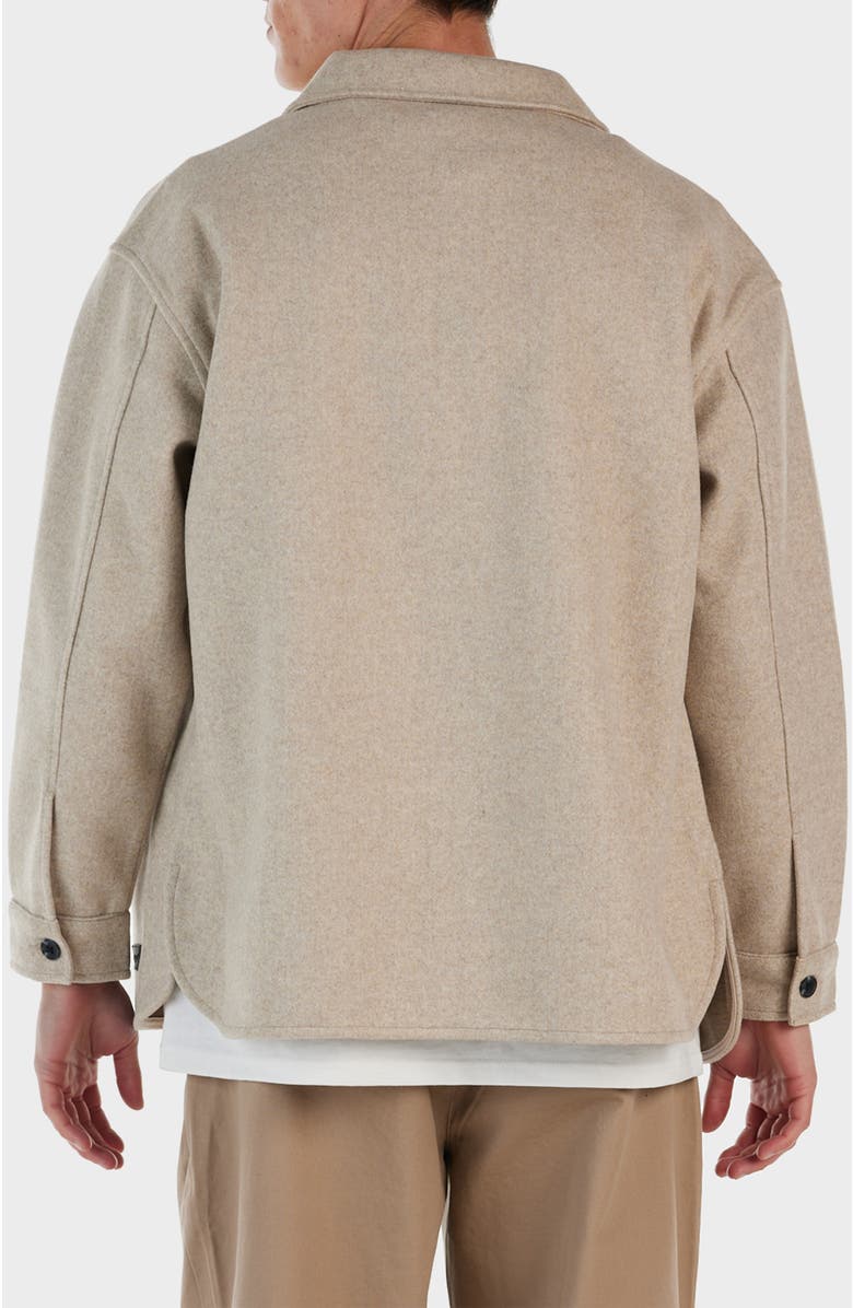 NANA JUDY Durant Shacket, Alternate, color, Beige