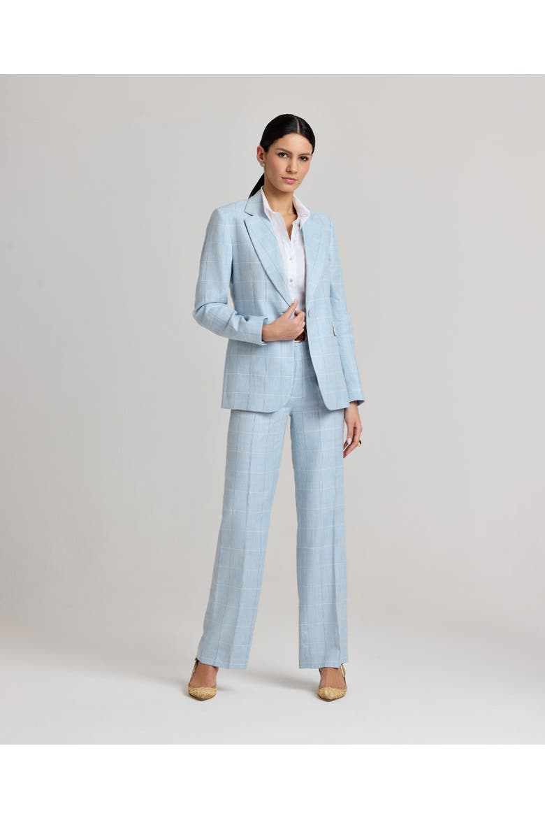 Elizabeth Linen Jacket, Alternate, color, White