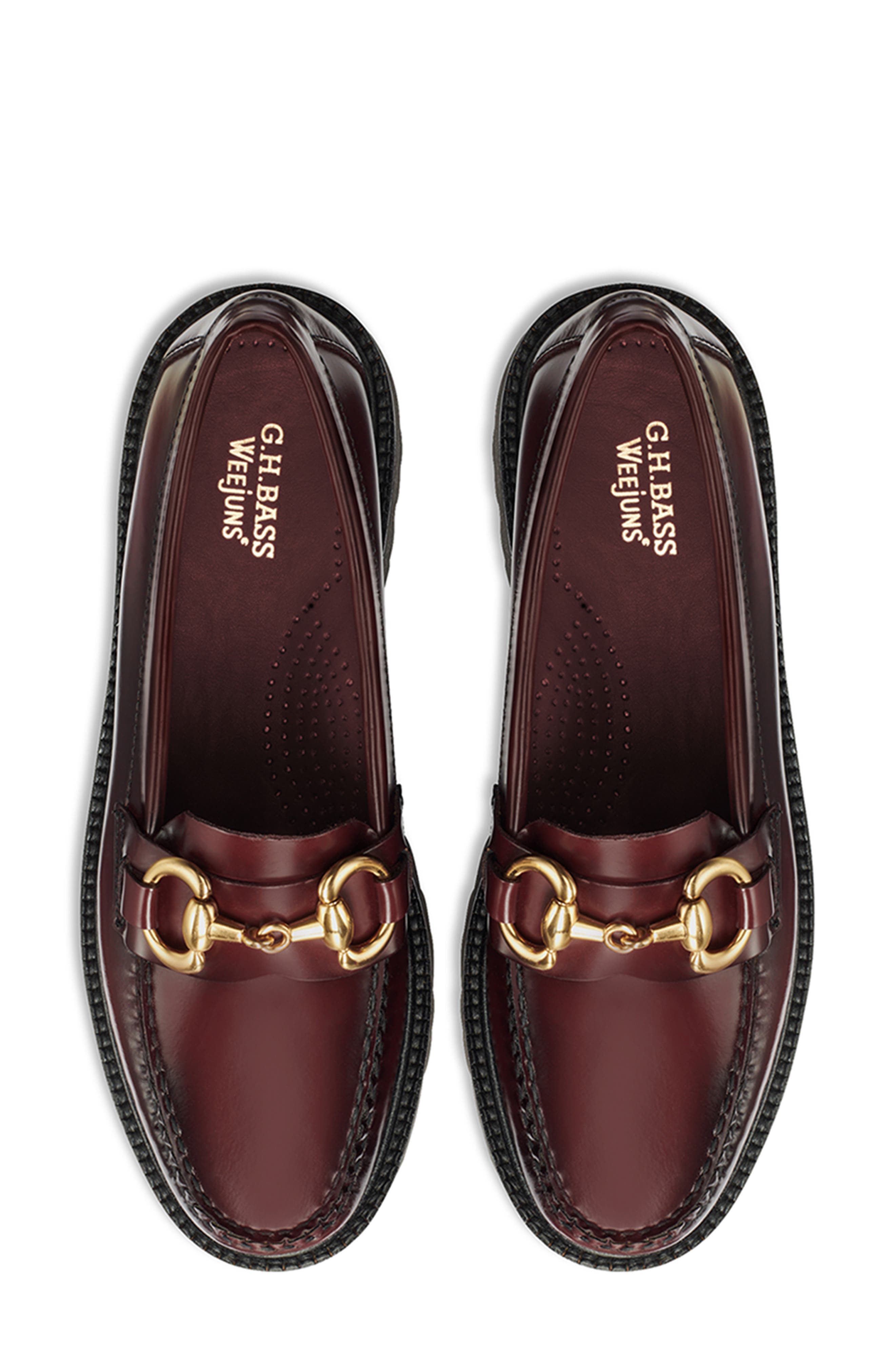 G.H.BASS Lianna Super Bit Weejuns<sup>®</sup> Penny Loafer, Alternate, color, Wine