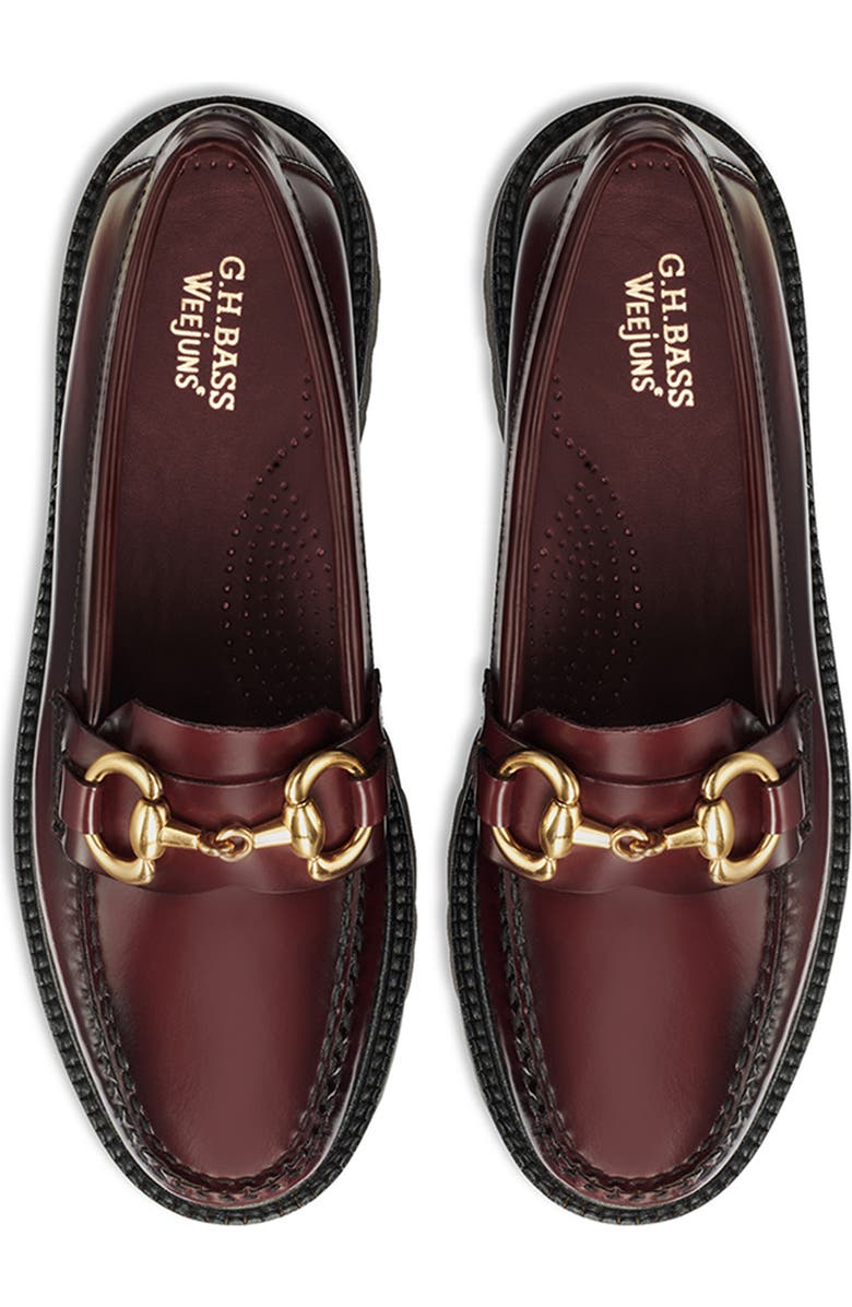 G.H.BASS Lianna Super Bit Weejuns<sup>®</sup> Penny Loafer, Alternate, color, Wine