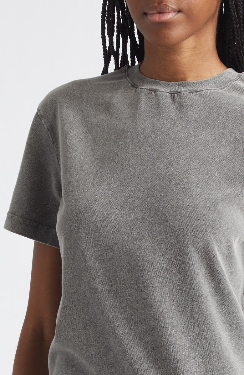Acne Studios Gender Inclusive Cotton Crewneck T-Shirt, Alternate, color, Faded Black