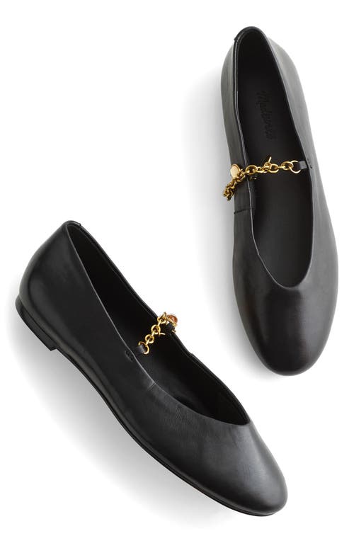 Madewell Remy Mary Jane Flat In Black