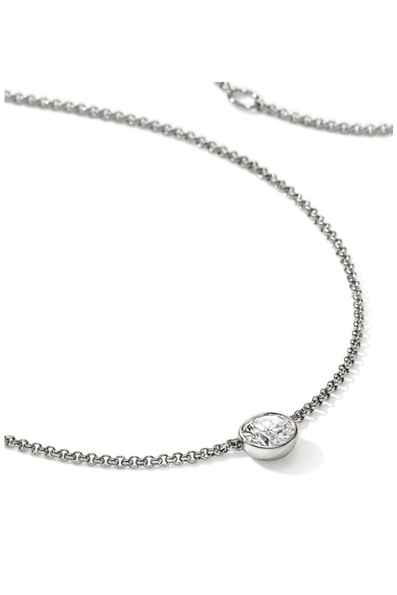 JH Lovestruck™ Necklace, Sterling Silver, Lab-Grown Diamond, .75TCW, Alternate, color, SILVER
