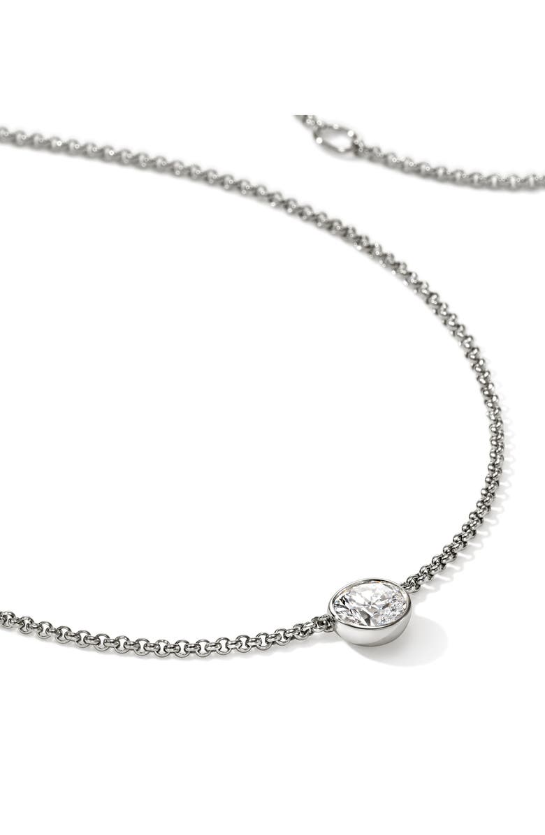 John Hardy Lovestruck<sup>™</sup> Lab Grown Diamond Necklace, Alternate, color, Silver
