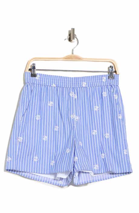 rag & bone Ella Embroidered Stretch Cotton Pull-On Shorts
