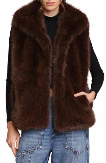 Avec Les Filles Oversize Faux Fur Vest
