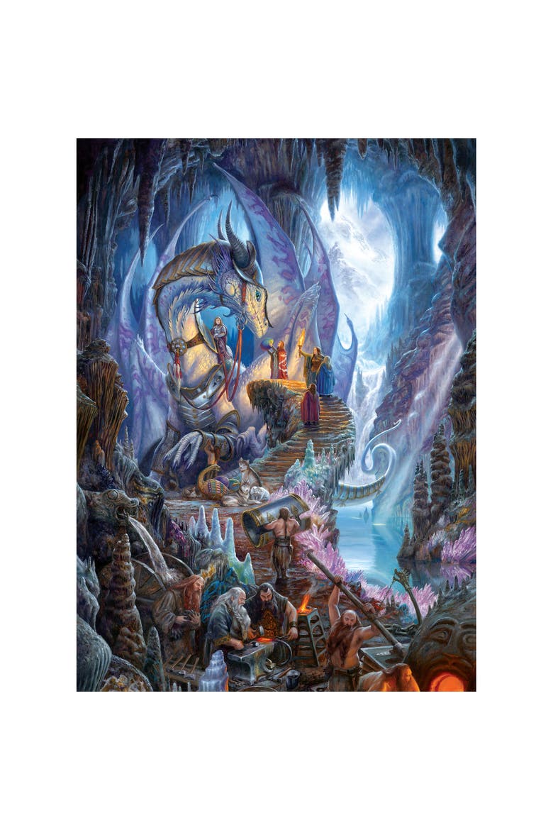 Dragonforge 1000 Piece Puzzle, Alternate, color, Multicolored