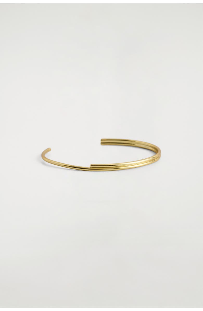 COS Stacked Arm Cuff, Main, color, Gold