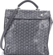 Pre-Owned Goyard Saint Leger Briefcase Backpack Coated Canvas