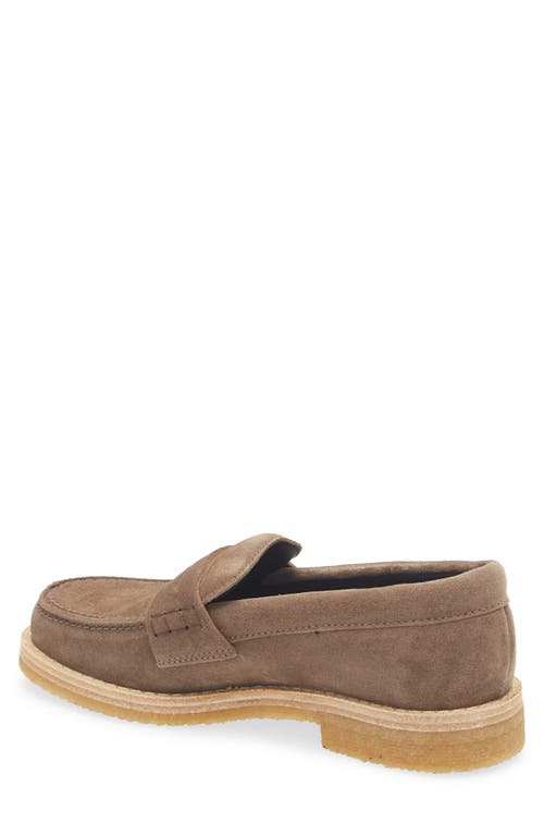 Golden Goose Jerry Suede Loafer In Brown