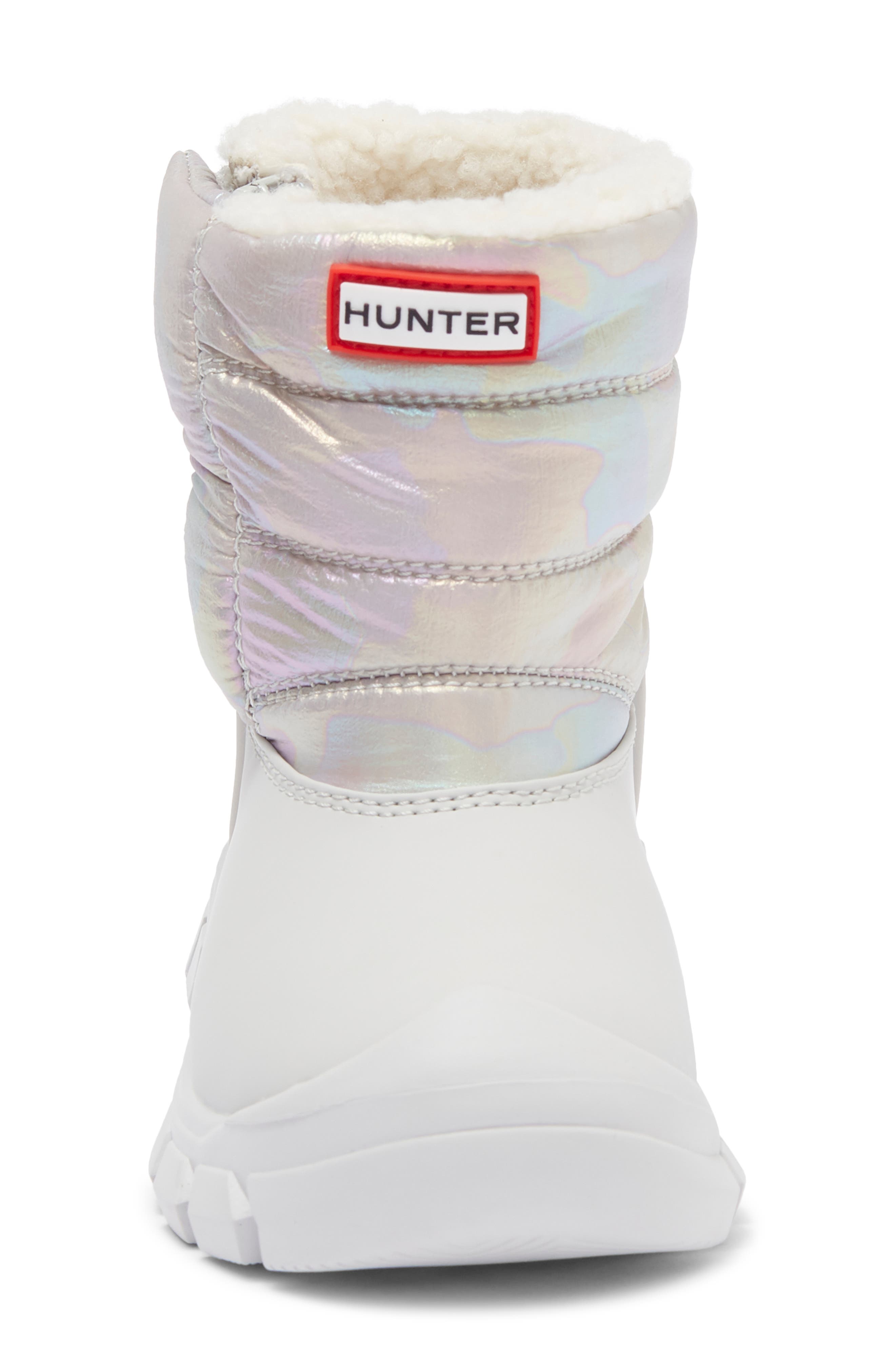 Hunter Kids' Intrepid Waterproof Snow Boot, Alternate, color, 