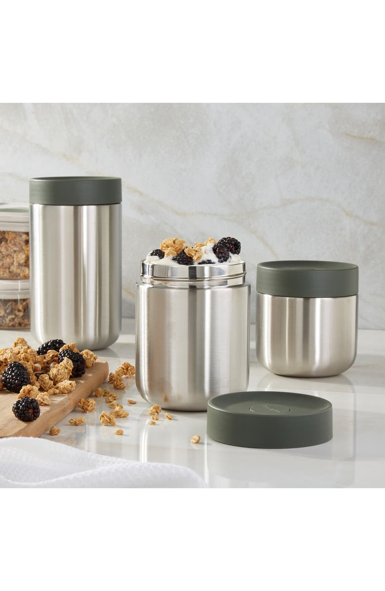 BergHOFF Nommie 17-Ounce Stainless Steel Food Container, Alternate, color, 