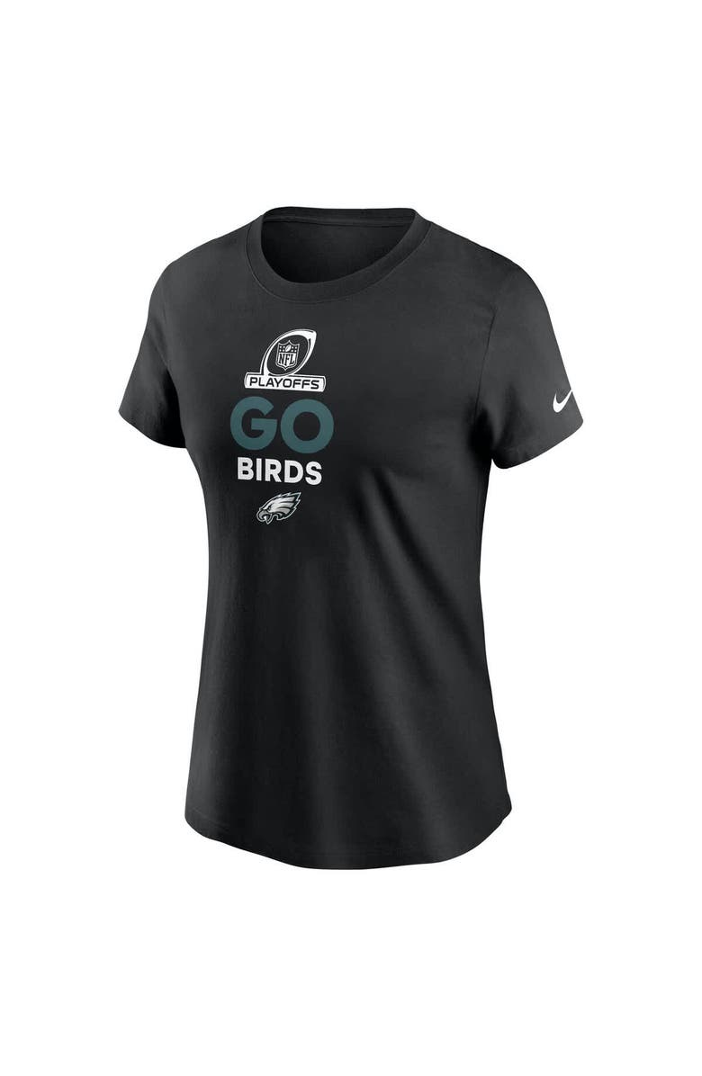 Nike Women's Nike Black Philadelphia Eagles 2024 NFL Playoffs T-Shirt, Alternate, color, 