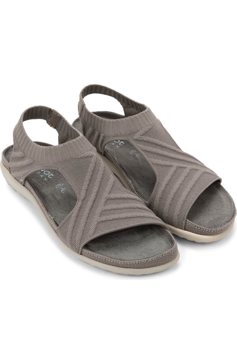 Naot Kawhia Sandal, Alternate, color, Taupe Knit