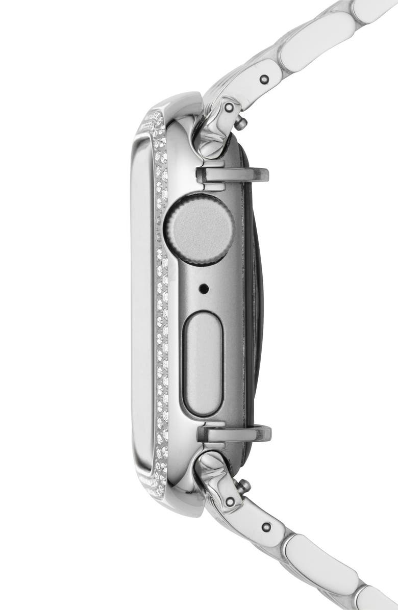 MICHELE 41mm Apple Watch<sup>®</sup> Case Attachment, Alternate, color, Stainless Steel