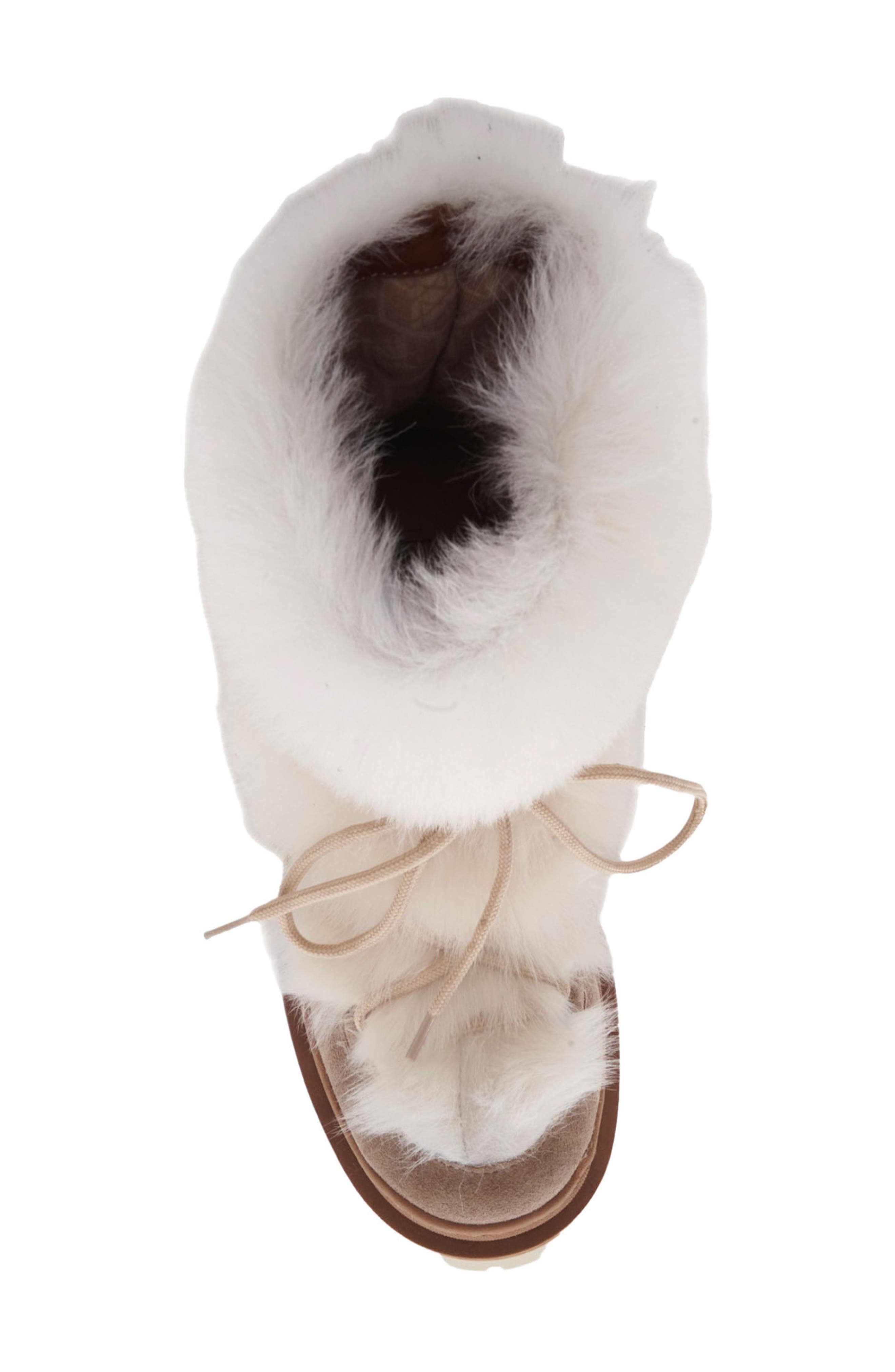 Aquatalia Cinda Weatherproof Genuine Shearling Boot, Alternate, color, 