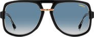 Carrera Eyewear Victory 59mm Gradient Square Geometric Sunglasses