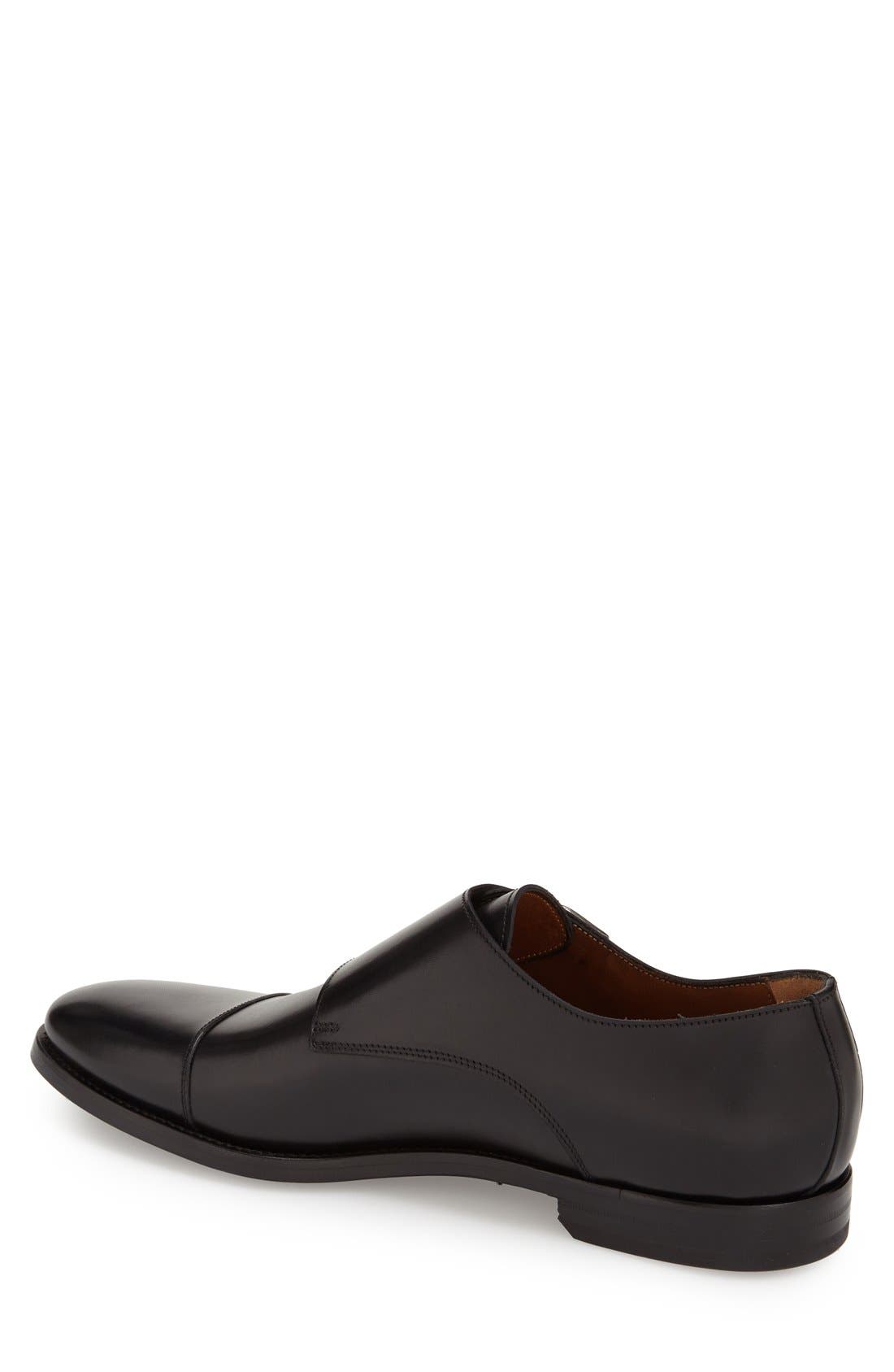 Gordon Rush 'Malone' Double Monk Strap Shoe, Alternate, color, 