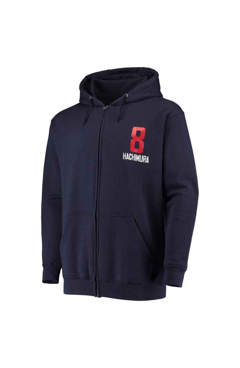 FANATICS Men's Fanatics Branded Rui Hachimura Navy Washington Wizards Player Name & Number Full-Zip Hoodie Jacket, Alternate, color, 