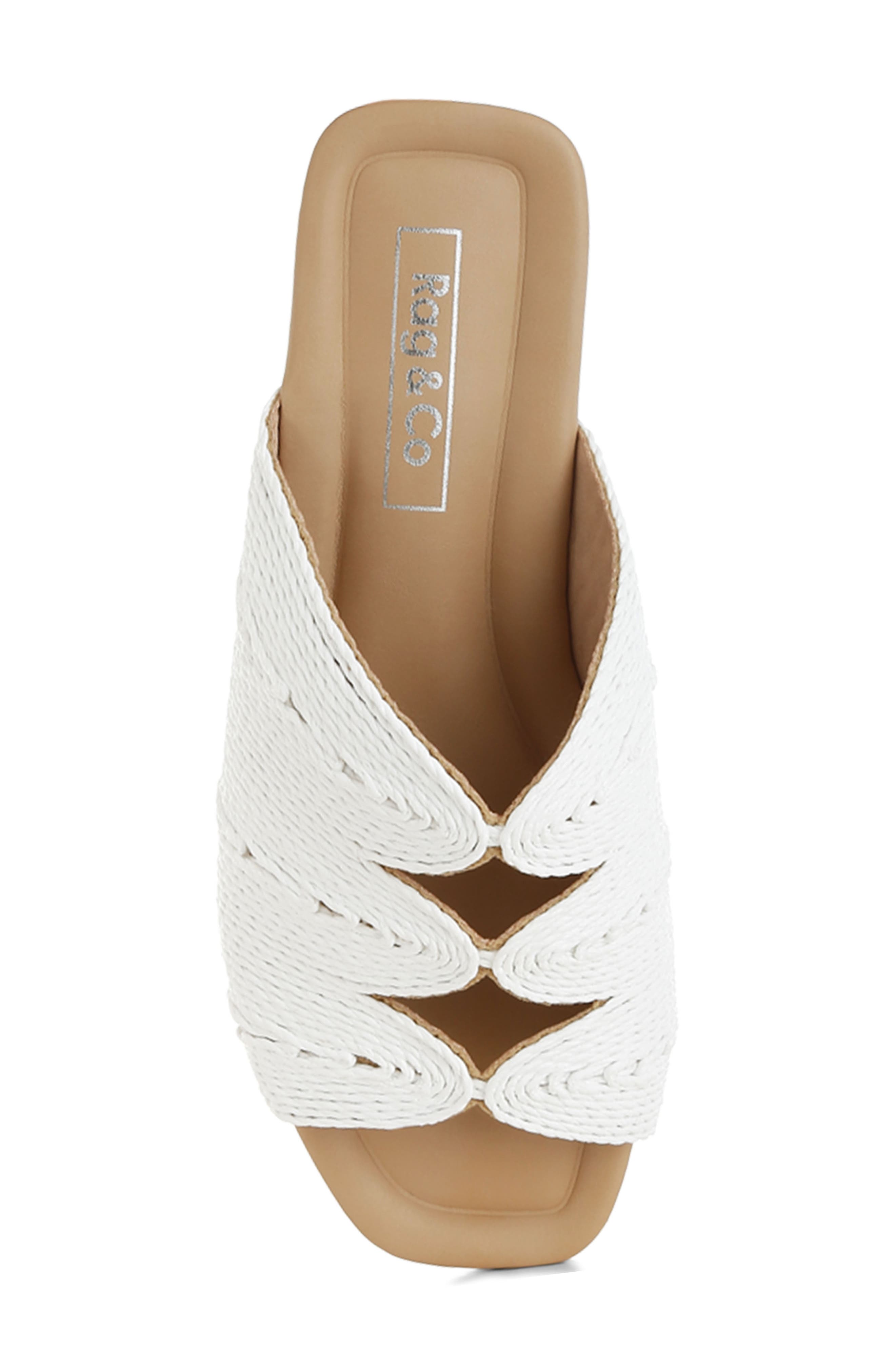 Daisy Doe Slide Sandal, Alternate, color, WHITE