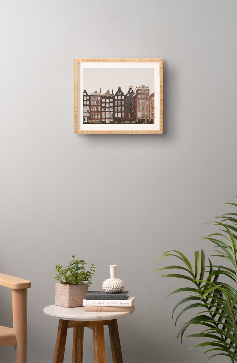 Deny Designs Amsterdam Framed Art Print, Alternate, color,