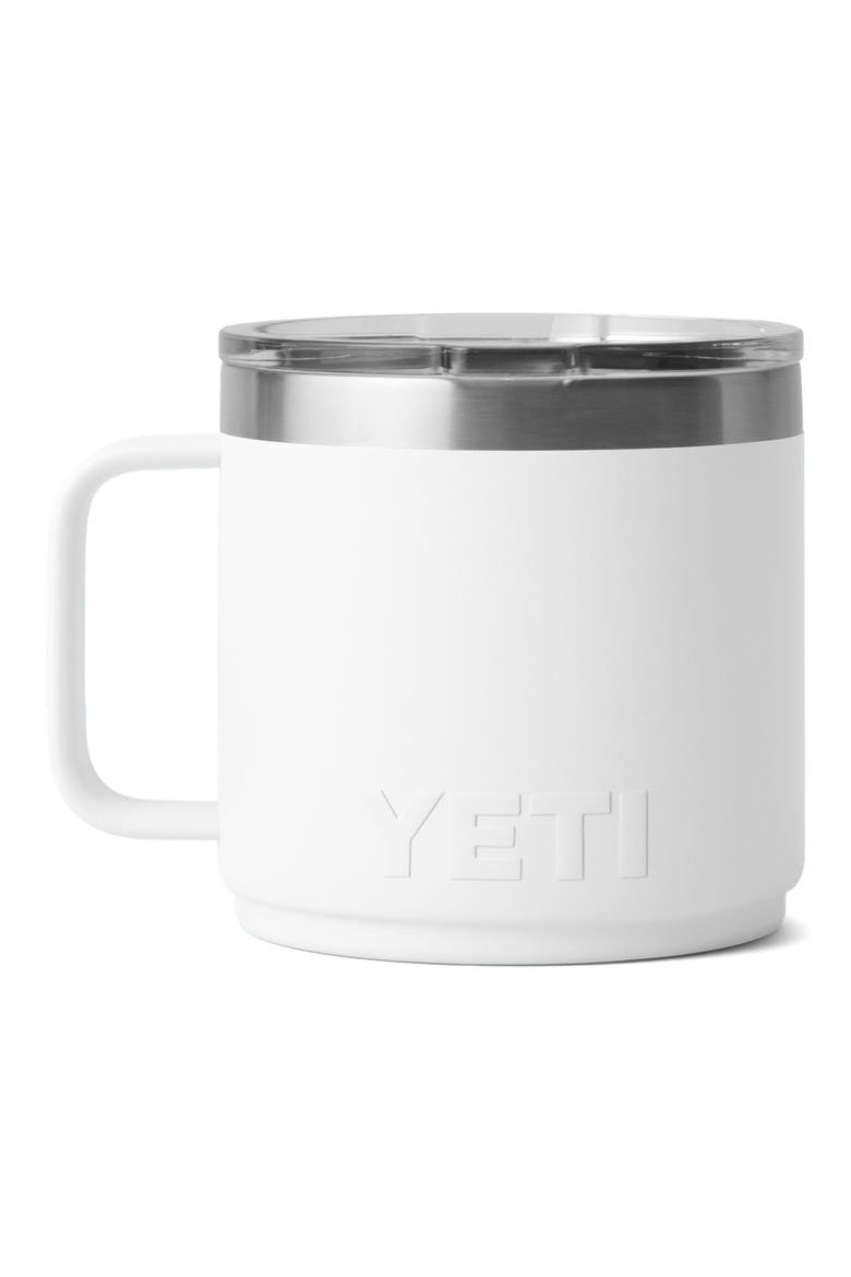 Rambler 14-Ounce Stackable Mug, Alternate, color, WHITE