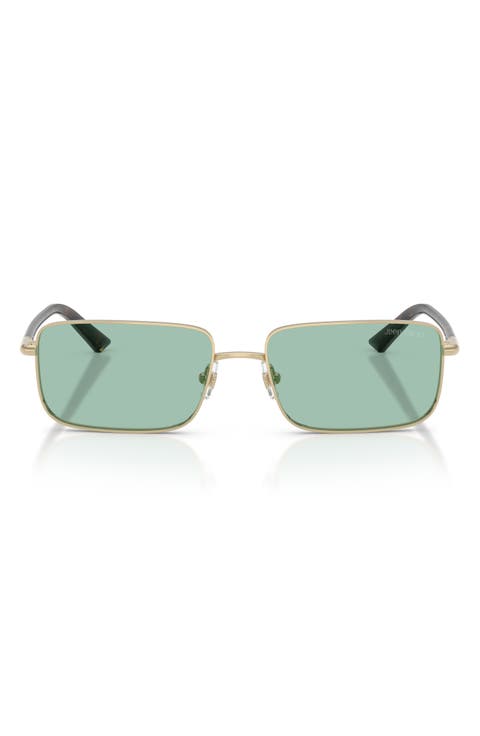 55mm Rectangular Sunglasses