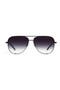 High Key 62mm Oversize Aviator Sunglasses