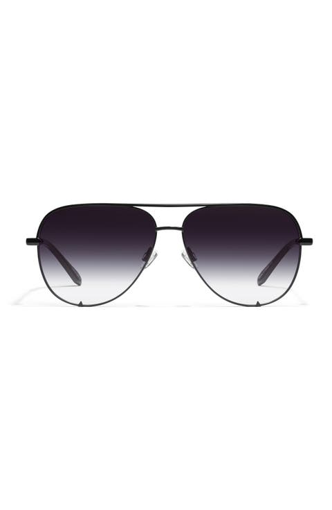 High Key 64mm Oversize Aviator Sunglasses